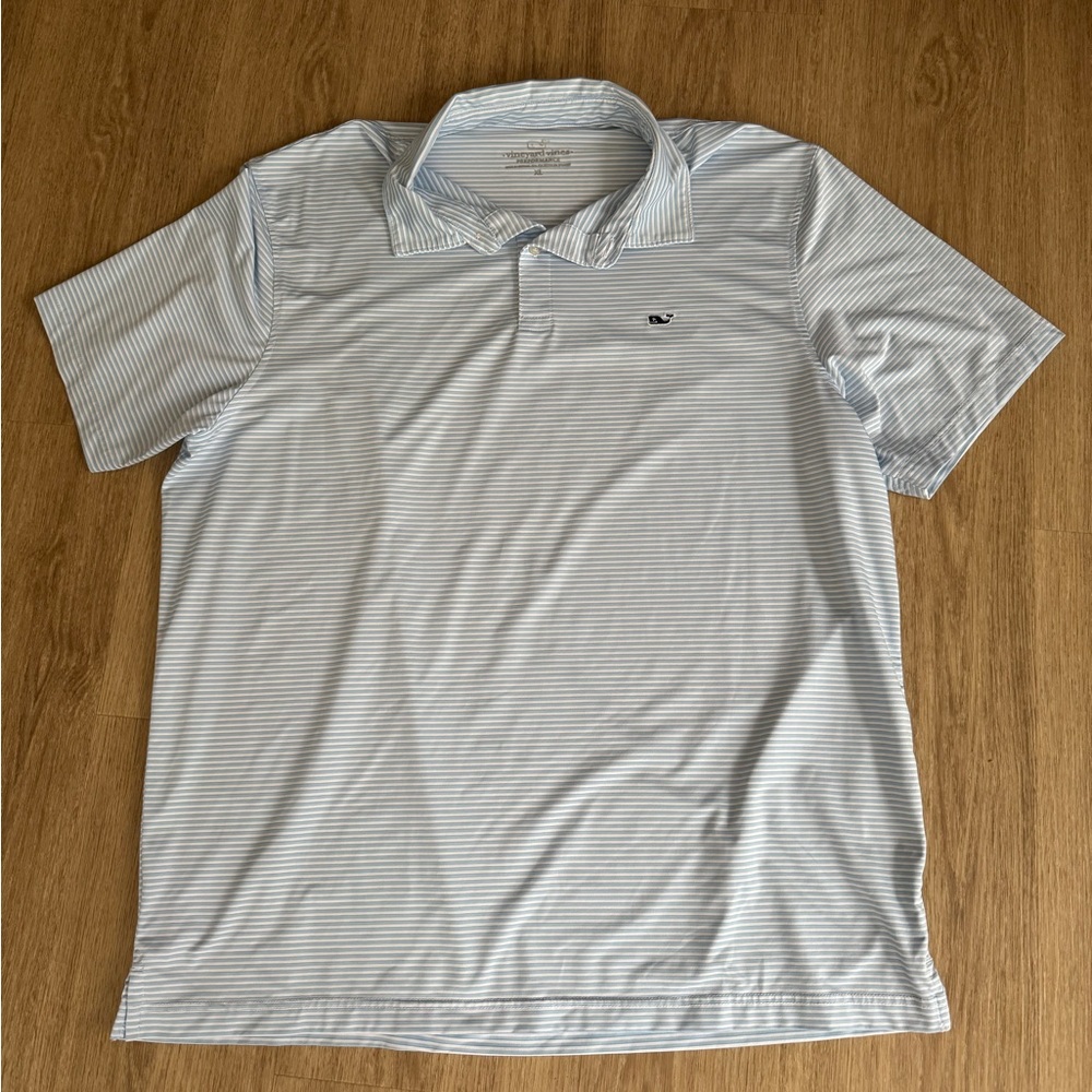 Vineyard Vines Light Blue Polo Shirt